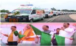 प्रदेश की लाइफलाइन हुई सशक्त: मुख्यमंत्री विष्णुदेव साय ने 370 नई एम्बुलेंस को दिखाई हरी झंडी, शहर में 15 और गांव में 30 मिनट में पहुंचेगी 108 सेवा