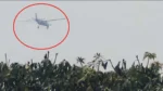 CG-चार्टर्ड प्लेन क्रैश; आरा की पहाड़ियों से टकराया प्राइवेट विमान, दूर तक दिखाई दे रही आग की लपटें ….देखिये-Video