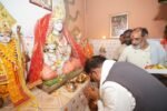 सुशासन तिहार के दौरान मुख्यमंत्री विष्णुदेव साय पहुंचे कोसला धाम,  माता कौशल्या मंदिर में पूजा-अर्चना कर प्रदेशवासियों की सुख-समृद्धि की कामना की