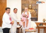 अमित शाह से मिले CM विष्णुदेव साय और डिप्टी CM विजय शर्मा; छत्तीसगढ़ में खुलेगा अखिल भारतीय आयुर्वेद संस्थान! मुख्यमंत्री ने दिया प्रस्ताव