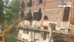 छत्तीसगढ़ में सामुदायिक भवन के नाम पर बना रहे थे चर्च, गरजा प्रशासन का बुलडोजर, मौके पर पुलिस बल तैनात