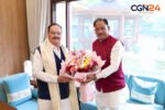 केंद्रीय स्वास्थ्य मंत्री जेपी नड्डा से मिले मुख्यमंत्री विष्णुदेव साय: छत्तीसगढ़ के स्वास्थ्य और कृषि मॉडल की केंद्र ने की तारीफ, मिला बड़े सहयोग का भरोसा