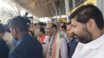लोकसभा अध्यक्ष ओम बिरला पहुंचे रायपुर: एयरपोर्ट पर भव्य स्वागत, जैन समाज के आचार्य पदारोहण कार्यक्रम में होंगे शामिल