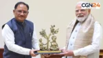CM विष्णुदेव साय ने पीएम नरेंद्र मोदी से की शिष्टाचार भेंट: छत्तीसगढ़ के विकास कार्यों और भावी योजनाओं पर हुई अहम चर्चा